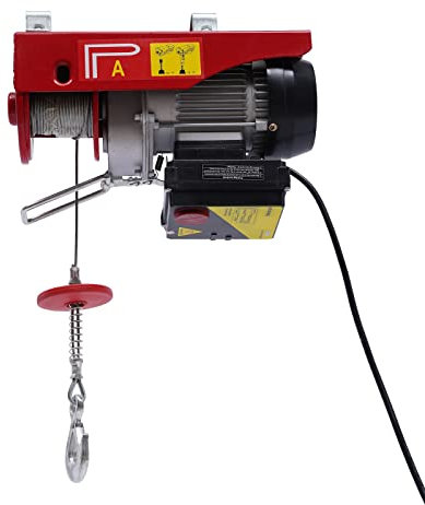 Loobiiny Elektrische Pulley,Seilwinde Mit Funkfernbedienung,Seilhebezug Kettenzug,Motorwinde FüR Fabriken,Hebezug 200kg