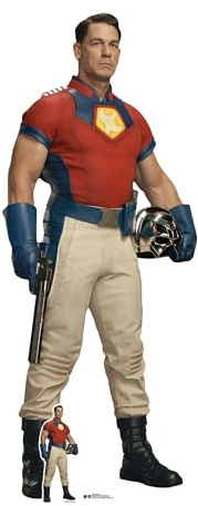Star Cutouts SC4750 WWE John Cena Peacemaker with Sonic Boom Helmet Lifesize Cardboard Cutout – Wrestling Party Decoration & Collector Display 192cm