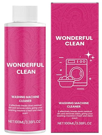 Waschmaschinenreiniger, Waschmaschinen-Waschmittel, 100 ml, Reinigungslösung, Geruchsentferner für Hotel, Wohnung, Geschäft, Reisen, Badezimmer, Küche, WC