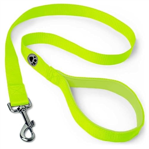 iGadgitz Home U7329 Padded Handle Dog Lead Leash - Green - 180cm (1.8m)