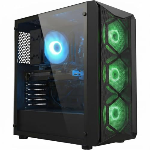 STGSivir PC Gaming Fisso, Core i7, RTX 3050 6G, 16G RAM, 512G SSD