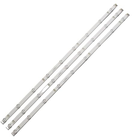 RENXUOZ Bande de rétro-éclairage TV LED, 9 lampes, pour LE43D80S1 43V5S 43V5SLE43F89S OY43D09-ZC22AG-02 04 303WY430036 ED43S2BMF
