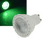 ChiliTec Led Strahler Grün 5W Leuchtmittel GU10 230V Spot Licht Beleuchtung Dekoration für Bühne Bar Theke