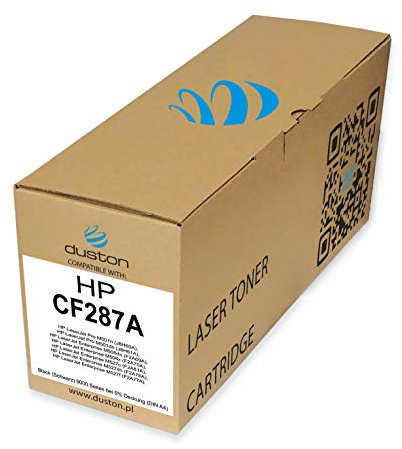 duston CF287A, 87A Schwarz Toner kompatibel zu Laserjet Pro M501 Enterprise M506 M527