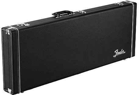 Fender® »Classic Series Wood Etui Rigide - Jazzmaster®/Jaguar®« Etui Rigide Pour Guitares Électriques - Couleur: Noir