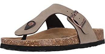 CRUZ Damen Zehentrenner Barns 3027 Timber Wolf 38
