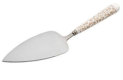 BRANDANI Pala Dolce Collezione Campo AI Fiori Inox C/Manico Ceramica Art. 53665 CM. 26H.