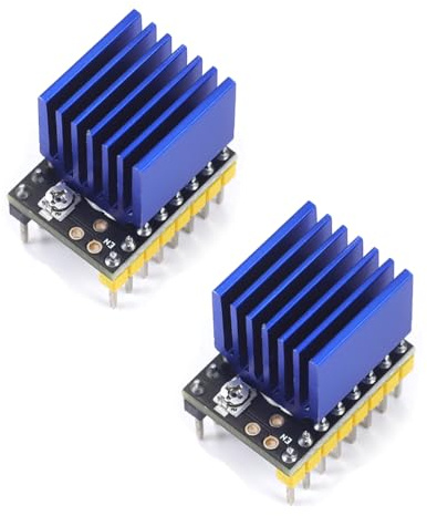Hailege 2pcs TMC2209 V1.2 Stepper Motor Driver STEP/DIR/UART 2.8A Big Current 3D Printer Parts Replace TMC2208 Ultra Quiet