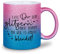 glitzertassen.de® | Lass dir dein glitzern nicht nehmen nur weil es andere blendet! | Tasse mit Glitzer | Geschenkidee (Roséblau)