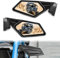 Nilight UTV Seitenspiegel Aluminium X3 Rückspiegel kompatibel mit 2016 2017 2018 2019 2020 2021 2022 2023 Can Am Maverick X3 Turbo/DS MR RS Turbo R / X3 Max / 1000