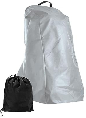 Gralara Housse de Protection Anti-poussière pour Nettoyeurs de Piscine avec Poignée, Portable et Universel pour Robots Nettoyeurs de Piscine, Housse en Tissu, Gris