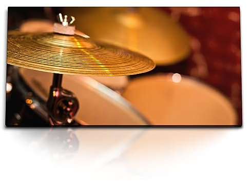 Paul Sinus Kunstdruck Bilder 120x60cm Schlagzeug Drums Bar Musik Band