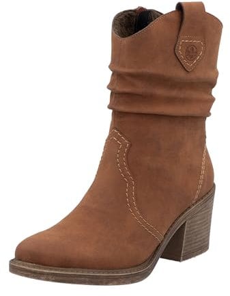 Rieker Y1284, Stivali Donna, Marrone, 39 EU
