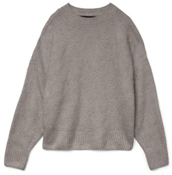 VERO Moda Damen Vmboom Ls O-Neck Pullover Ga Noos Vmboom Ls O-Neck Pullover Ga Noos (1er Pack)