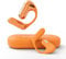 BADENBURG EarStereo 01 Open Ear Kabellose Kopfhörer, Bluetooth Earbuds, 60h Spielzeit, 15.4mm Bio-Fiber Treibern mit SoundPlus Algorithmus, ENC Rauschunterdrückung, Büro/Fitness/Freizeit (Orange)