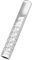 Porte-cigarettes réutilisable - Filtre à tabac propre et goudron - Pour cigarettes de taille standard de 8 mm de diamètre et cigarettes fines de 6 mm de diamètre - Argenté