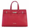 Pierre Cardin Damen-Handtasche, Echtes Leder, Groß, Shopper, Made in Italy, Schultertasche, Multifunktional, Elegant, Damen-Handtasche, Campari, Groß