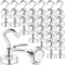 30Pezzi 16mm Ganci Magnetici 10KG forza Neodimio Calamita con Gancio Potente Piccole, Pesante Magnete Ganci per Frigorifero da Cucina,Griglia, Soffitto