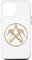 Hülle für iPhone 13 Pro Max Dachdecker Dachbau Handwerker Zunft Logo Holzbau