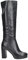 Stivali con tacco chunky, Tacco alto 7cm BLACK 39