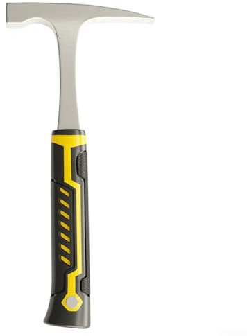 Marteau géologique conçu pour une utilisation robuste, outil fiable pour les géologues, les maçons et les amateurs de plein air (B)