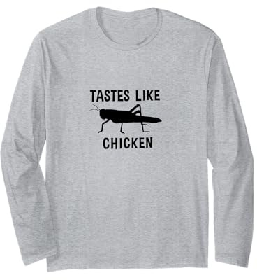 Mangiare Grilli commestibili ha Il Sapore del Pollo Maglia a Manica