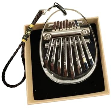 Kalimba Für Anfänger Tragbares 8 Ton Mini Kalimba Profi Tastaturinstrument Für Erwachsene Und Anfänger(3)
