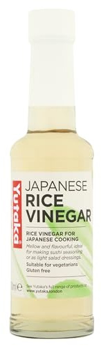 Yutaka Japanese Rice Vinegar 150ml (Pack of 6) | Mellow & Flavourful | Perfect for Sushi, Salad Dressings, Marinades & Pickling | Authentic Japanese Cooking Essential | Vegetarian-Friendly