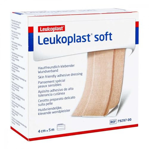 LEUKOPLAST soft Pflaster 4 cmx5 m Rolle 1 St