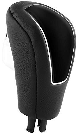 Keenso Auto Schaltknauf, Auto Automatisch Schaltknauf Gangschaltknopf-Stickkopf für MK1 BLK
