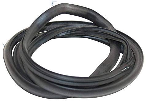 LAZER ELECTRICS Smeg 754132057 - Guarnizione in gomma per sportello del forno principale, 4 lati, 5 clip, 440 x 360 mm