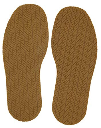 KANEIJI Shoe Replacement Rubber Out Sole, 4mm Thickness, one Pair (Natual)