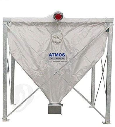Atmos Pelletsilo 3,8 m³ RH 2,0 m Pelletlager Textilsilo Sacksilo Textilspeicher