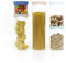 Homiu Glass Storage Jars with Silicon Lid | 5 Pack Airtight Food Storage Jar Container with Lid | Canister for Pasta Biscuit Chocolate Oats Flour Cereal Cookie Sugar Tea Coffee Beans