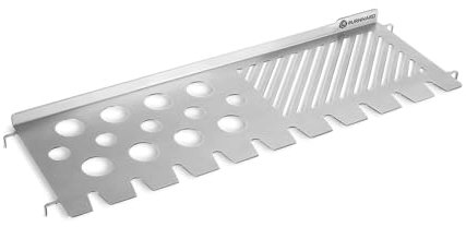 BURNHARD Edelstahl Multifunktions-Warmhalterost für Gasgrill FRED, Chicken-Drumstick-Halter, 2.5 mm Materialstärke, Spülmaschinengeeignet