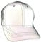 NewL Regenbogen-reflektierende Baseballkappen, fluoreszierend, Rave-Hut, leuchtet im Dunkeln, für Damen und Herren, reflektierend silbern, Einheitsgröße