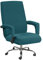 KAYBTNT Hohe Lehne Bürostuhl Bezug, Waschbarer Stretch Spandex Bürostuhl Sitzbezug, Weich Husse Schonbezug für Bürostuhl, Drehstuhl Stuhlhussen, Universal Computer Stuhl überzug,Deep Teal,Large