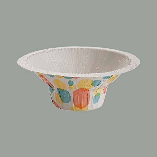 Lucgel Coppetta Yogurt Gelato in Carta grafica Pois multicolor Go-Yo 150cc - 50 pezzi -