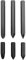 Lot de 6 embouts de tournevis à percussion à tige hexagonale 5/16 en acier de qualité S2 PH1 PH2 PH3 36 mm et 80 mm de longueur
