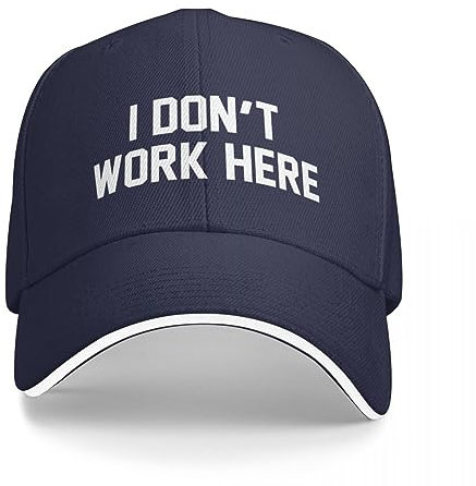 BEABAG Basecap Ich arbeite Hier Nicht. Baseballkappe Snapback Cap Trucker Cap Damen Mützen Herren