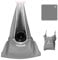 TARION Camera Wrap Lens Protecter - Anti-Scratch Camera Wrapping Magic Self-Adhesive Cloth for Photographers Foldable Wrapping Protection for DLSR SLR Lens Camera Accessories 14.6x14.6(37x37cm) Grey