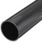 sourcing map 3.5 Inch PVC Rigid Tube Round Pipe 81.4mm ID 90mm OD 500mm Dark Grey High Impact for Water Pipe, Crafts, Decoration, Cable Sleeve