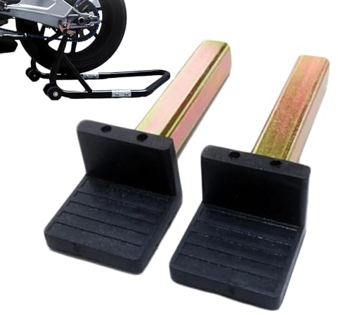 Eisen-Hinterständer-Adapter – 2 Stück Schwingen-Spool-Lift-Ständer, Rad-Lift-Ständer | Unerschütterliche Leistung Schwingenspulen-Hebehaken, Motorrad-Paddock-Ständerhaken für Mountainbikes und Rennräd