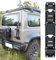 CHWNB Auto Hecktür Leiter Klettern für Suzuki Jimny JB64 JB74W 2019-2022 2023 2024, Pickup Offroad Alloy Auto-Heckklappenleiter Modifikation Zubehör