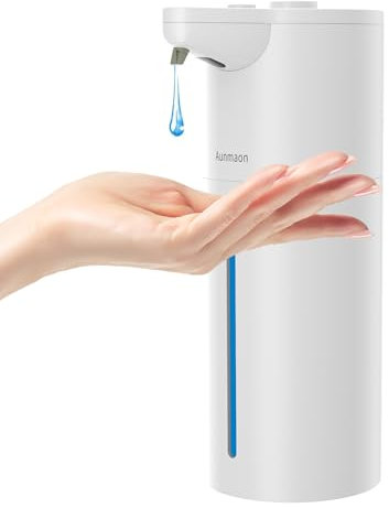Contatto, Regolazione Fisica Semplice, Dispenser Sapone per Cucina e Bagno a Basso Consumo di Batteria, Bagno Automatico Senza Contatto