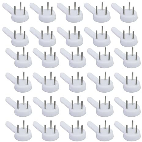 110 ganci invisibili da parete, senza lasciare traccia, ganci per unghie, senza cuciture, per hardware, fissaggi e ganci, supporto da parete, senza impronte, grucce per cornici