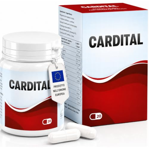 Cardital – Integratore alimentare con L-Carnitina, Arginina, Magnesio e Vitamina B6