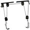 UPKOCH 2 Sets Indoor Bike Storage Rack with Hanger Heavy Duty Ceiling Hoist Lift for Mountain Bikes Kayaks and Ladders Easy Mounting and Smooth Pulley System
