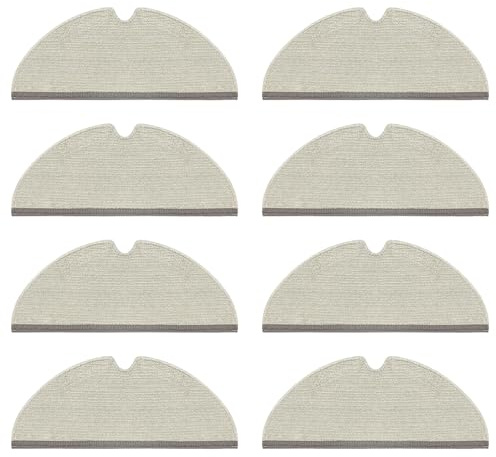 Homruich Juego de 8 paños para Roborock Q8 Max, Q8 Max+, S5, S5 Max, S4, S50, S51, S55, S6, S6 Pure, S6 MaxV, Q7, Q7 Max, Q5 Pro, Q5 Pro+, Q5 Pro Accessories, 8 unidades
