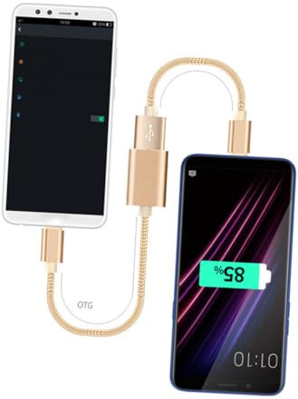DIYEAH Câble Adaptateur OTG Micro USB Câble de Données pour Smartphones OTG Facile de Fichiers Multimédias et Cas Écran Cassé
